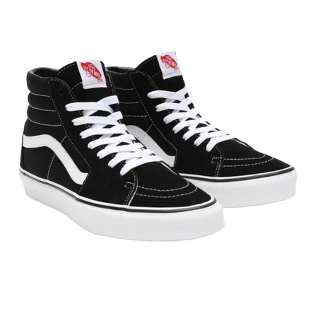 Scarpe sneakers Vans SK8 HI black white