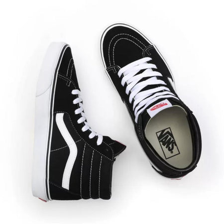 Scarpe sneakers Vans SK8 HI black white