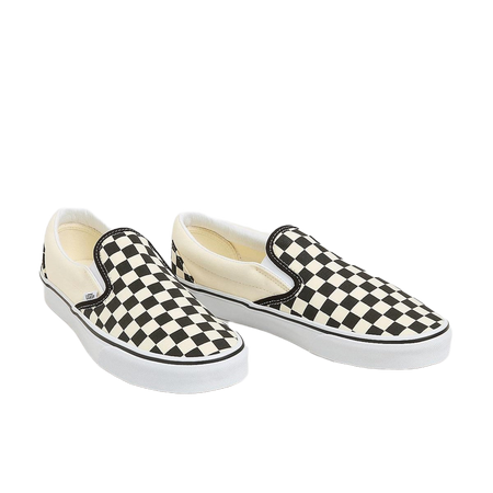 Scarpe sneakers Vans Slip-On black white checkerboard