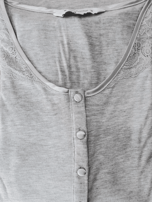 Noidinotte Camicia da Notte Maniche Lunghe Modal LA2262 S26 - Passarelli Biancheria