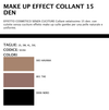 Sisi Collant Make Up Effect 15 933SI S60 - Passarelli Biancheria