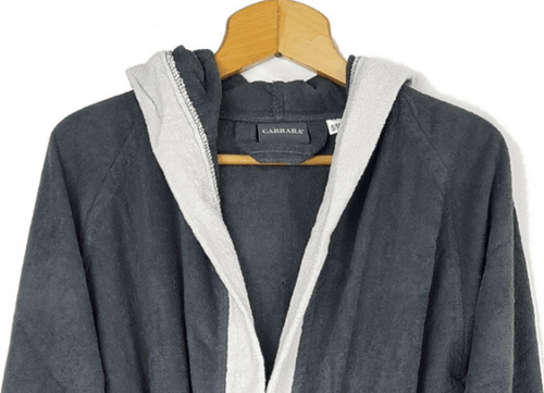 Carrara Accappatoio Microspugna con Cappuccio Voyage 88706 D32 - Passarelli Biancheria