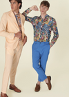 Camicia collo guru fancy