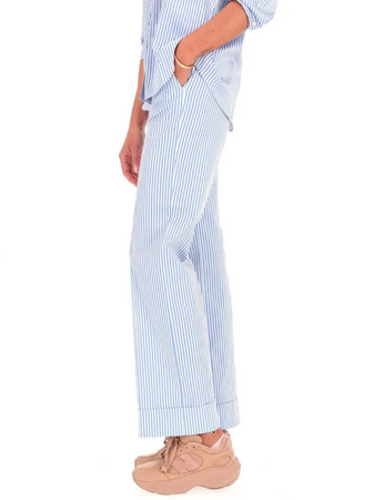 Pantalone Emme Marella mango riga