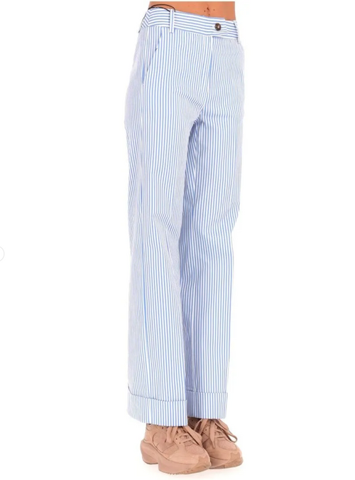 Pantalone Emme Marella mango riga