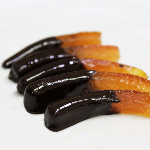 Pasticceria Giulio - Scorzette di arance candite cioccolato in vasetto