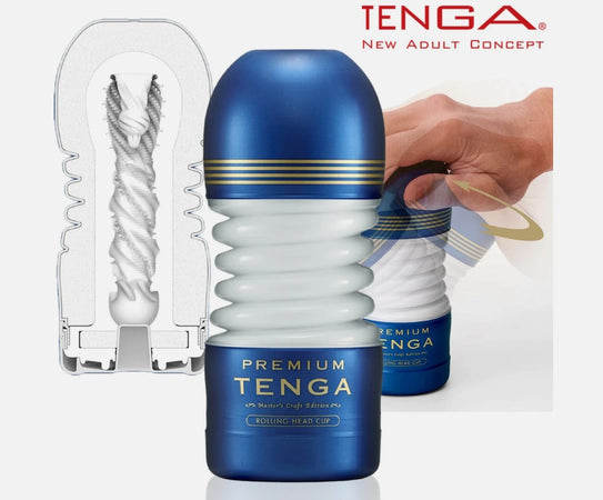 Masturbatore uomo Tenga morbido stimolanti trasparente silicone pre lubrificato