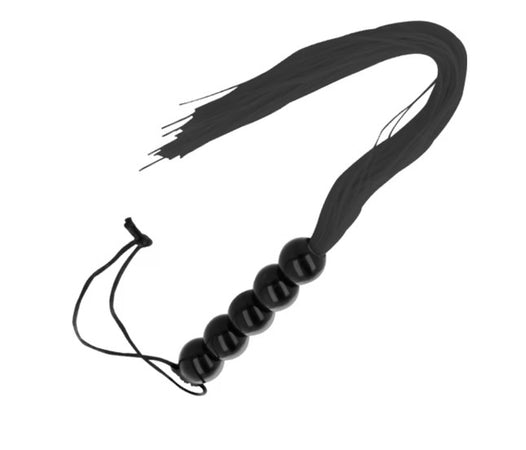 Flogger 30 cm circa Frustino sexy nero bondage BDSM