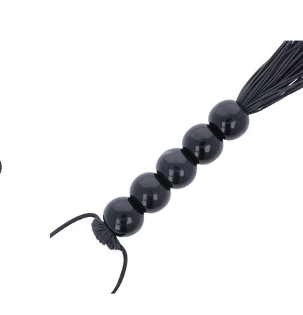 Flogger 30 cm circa Frustino sexy nero bondage BDSM