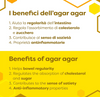 Agar agar – Gelatina alimentare in polvere
