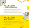 Agar agar – Gelatina alimentare in polvere