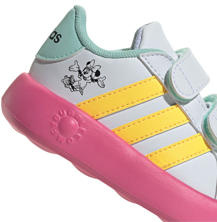 Adidas Grand Court Minnie Cf I Scarpe Sneakers Bimba Disney Minnie