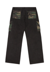 THE HUNDREDS Pantalone Lungo Uomo Heights Cargo Pants Black da uomo