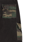 THE HUNDREDS Pantalone Lungo Uomo Heights Cargo Pants Black da uomo