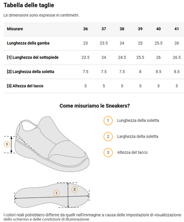 Maisie -  Sneakers con suola alta