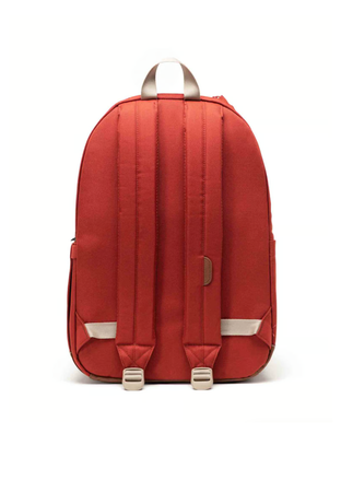 HERSCHEL Zaino Unisex Pop Quiz Backpack Red Ochre/tan/white Stitch da uomo