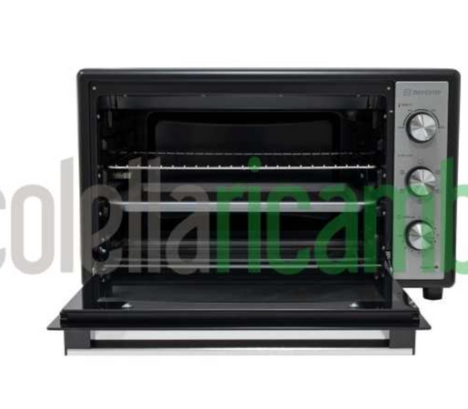 Behome Forno Elettrico 70 litri Ventilato Autopulente, Smaltato, Temperatura fino a 320° Doppio Vetro