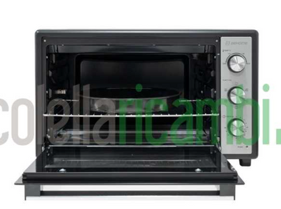 Behome Forno Elettrico 70 litri Ventilato Autopulente, Smaltato, Temperatura fino a 320° Doppio Vetro