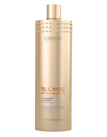 Cadiveu brasil cacau blonde reconstructor unbroken blonde 1000 ml leave in con proteine e filtro solare