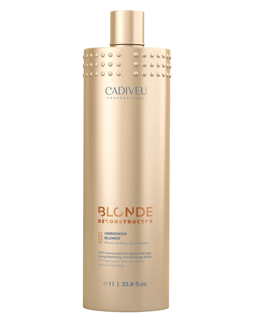 Cadiveu brasil cacau blonde reconstructor unbroken blonde 1000 ml leave in con proteine e filtro solare