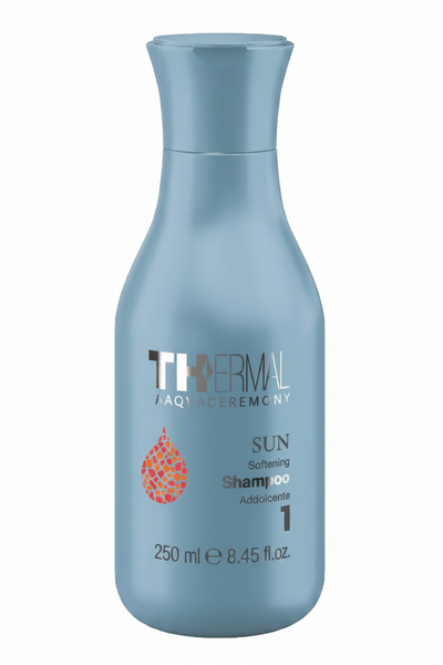 Emsibeth Thermal Sun Shampoo Addolcente Doposole Idratante Capelli con Acqua Termale Anti-Sale Cloro e Sabbia 250 ml