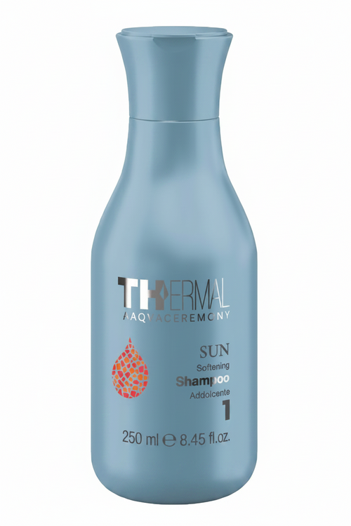 Emsibeth Thermal Sun Shampoo Addolcente Doposole Idratante Capelli con Acqua Termale Anti-Sale Cloro e Sabbia 250 ml