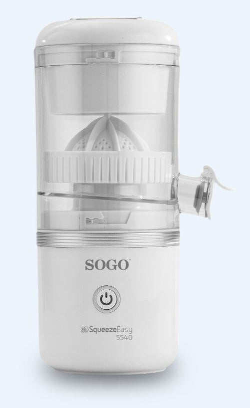 SOGO Spremiagrumi elettrico ricaricabile usb con sollevamento automatico e filtro anti-polpa