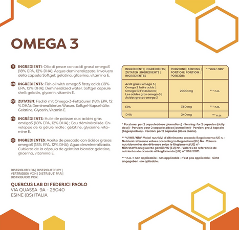 Omega 3 in capsule