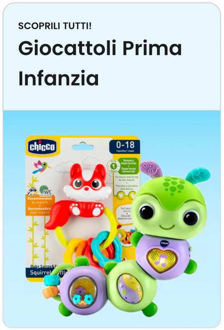 Giocattoli prima infanzia