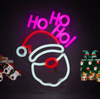 Legami Insegna Luminosa Led a Effetto Neon, Decorazione, For Indoor Use Only, Tema Santa Claus