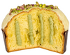 Panettone Artigianale Siciliano 1kg Pistacchio Con Crema Di Pistacchio 200g Panettone Tesori di Sicilia Lievitazione Naturale, idea regalo Natale