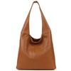 Modarno Borsa Hobo a spalla in Vera Pelle Dollaro Made In Italy 38x16x28 cm