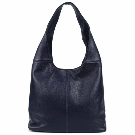 Modarno Borsa Hobo a spalla in Vera Pelle Dollaro Made In Italy 38x16x28 cm