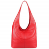 Modarno Borsa Hobo a spalla in Vera Pelle Dollaro Made In Italy 38x16x28 cm
