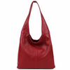 Modarno Borsa Hobo a spalla in Vera Pelle Dollaro Made In Italy 38x16x28 cm