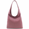 Modarno Borsa Hobo a spalla in Vera Pelle Dollaro Made In Italy 38x16x28 cm