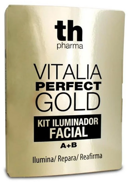 Th Pharma Kit Perfect Gold Illuminatore Facciale A+b Sistema Illuminante Della Pelle (Peeling ) 2x2ml