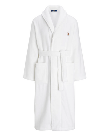 Accappatoio ! Ralph Lauren  Puro Cotone con Cappuccio - Lusso e Comfort