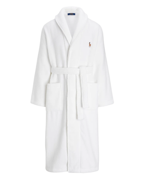 Accappatoio Ralph Lauren Puro Cotone con Cappuccio - Lusso e Comfort
