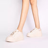 ToscaBlu Donna Sneakers gioiello Clara in pelle con perle