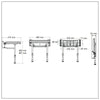 Sedile imbottito standard B 02010P Allmobility