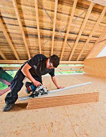 Sega Circolare BOSCH GKS 18V-57 G (Solo corpo + L-Boxx 238)