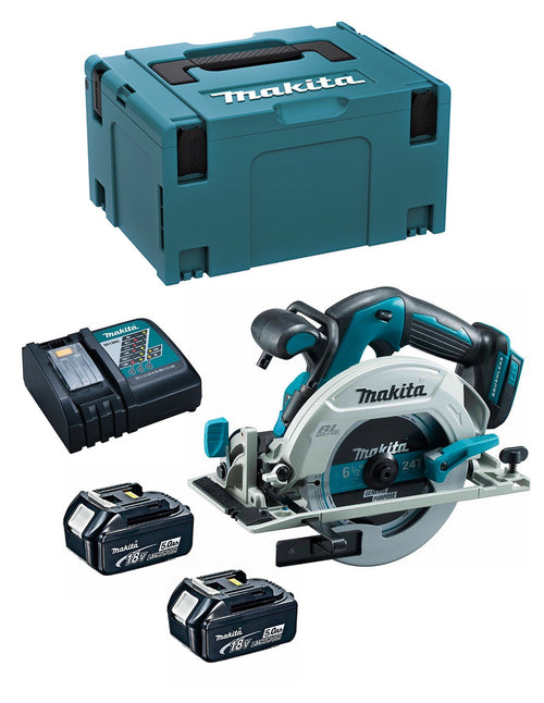 Sega Circolare MAKITA DHS680RTJ (2 x 5,0 Ah + DC18RC + MAKPAC 3)