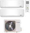 Sekom SM409DAX912AF4WKIT Condizionatore Dualsplit 9.000 + 12.000BTU A++/A+ Wi-Fi