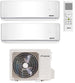 Sekom SM409DAX912AF4WKIT Condizionatore Dualsplit 9.000 + 12.000BTU A++/A+ Wi-Fi