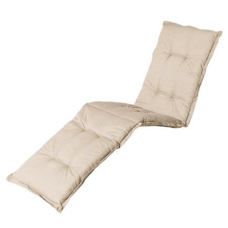 Cuscino per lettino prendisole "Jesolo" in cotone naturale