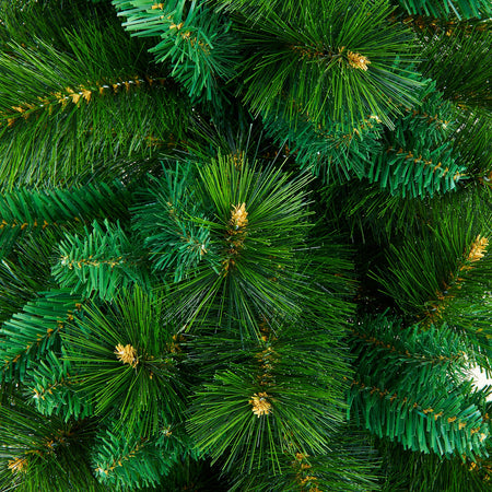 Albero di Natale Slim "La Magdaleine" in PP Effetto aghi di Pino e PVC
