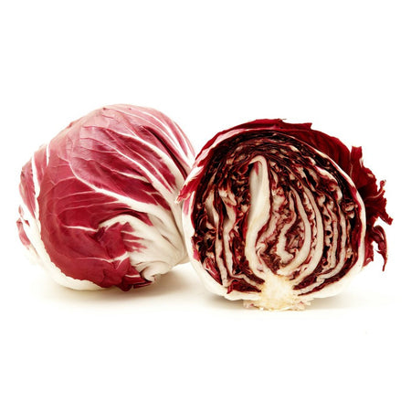 Semi di cicoria "rossa di verona a palla " piante per orto e giardino coltivazione domestica e professionale