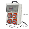 QUADRO 4 PRESE ROSSE 3P+T
