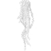 Ghirlanda di natale Cedro pendente Bianco decorazione natalizia h 92 cm